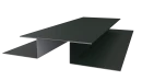 Планка стыковочная сложная Блок-хаус 110x2000 мм, 6009 пихтовый зеленый матовый