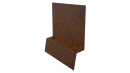Планка стартовая фальц 135x30x55 мм, Картэн