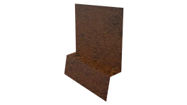 Планка стартовая фальц 135x30x55 мм, Картэн