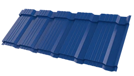 Профиль Пегас 1185/1150x0,45 мм, 5005 сигнальный синий глянцевый