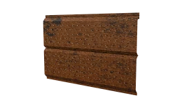 Софит Л-брус перфорированный 264/241x0,45 мм, Картэн