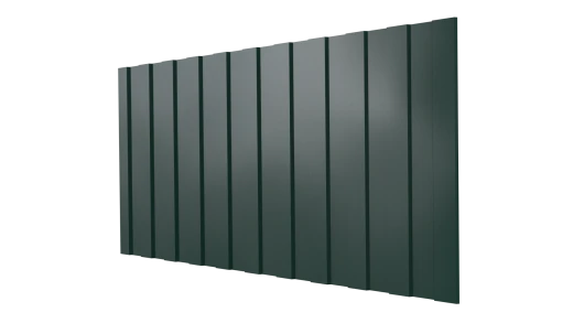 Профнастил С8 1200/1150x0,45 мм, 6005 зеленый мох глянцевый