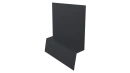Планка стартовая фальц 135x30x55 мм, 7024 графитовый серый матовый