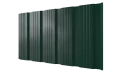 Профнастил К20 1195/1130x0,45 мм, 6005 зеленый мох глянцевый