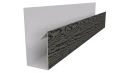 Планка П-образная Блок-хаус 30x30x2000 мм, Дуб Винтаж 3D