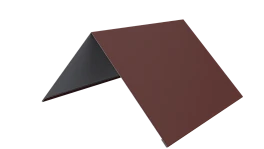 Конёк простой 150x150x2000 мм, 3009 оксид красный матовый