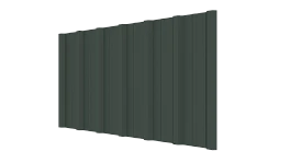 Профнастил НС16 1150/1100x0,5 мм, 6009 оксид пихтовый зелёный