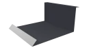 Планка примыкания нижняя 100x200x2000 мм, 7024 графитовый серый глянцевый