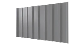 Профнастил С20B 1150/1100x0,3 мм, 9006 бело-алюминиевый глянцевый