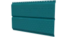 Софит Л-брус перфорированный 264/241x0,4 мм, 5021 водная синь глянцевый