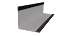 Планка завершающая 10x50x50x10 мм, 9005 черный янтарь матовый