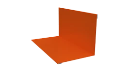 Угол внутренний 100x100x2000 мм, 2004 оранжевый глянцевый