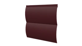 Блок хаус 383/355x0,45 мм, 3005 винно-красный матовый