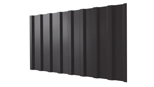 Профнастил С20B 1150/1100x0,7 мм, 8019 серо-коричневый глянцевый