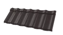 Профиль Феникс 1180/1100x0,45 мм, 8019 серо-коричневый глянцевый
