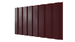 Профнастил С20A 1150/1100x0,65 мм, 3005 винно-красный глянцевый