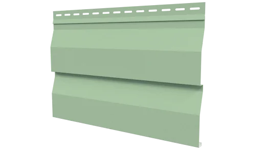 Корабельная доска 267/236x0,45 мм, 6019 бело-зеленый глянцевый