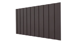 Профнастил С8 1200/1150x0,45 мм, 8017 шоколадно-коричневый матовый