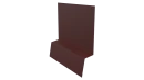 Планка стартовая фальц 135x30x55 мм, 3009 оксид красный матовый