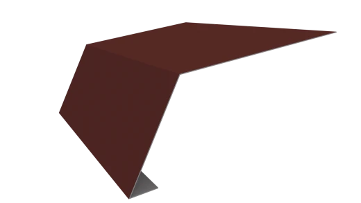 Планка карнизная 100x65x2000 мм, 3009 оксид красный глянцевый
