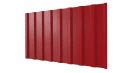 Профнастил С20B 1150/1100x0,5 мм, 3020 транспортный красный глянцевый