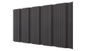 Профнастил К20 1195/1130x0,5 мм, 8019 серо-коричневый матовый
