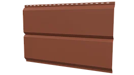 Л-брус 264/240x0,5 мм, 8004 медно-коричневый матовый