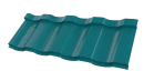 Профиль Орион 25 1200/1150x0,45 мм, 5021 водная синь глянцевый