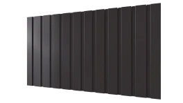 Профнастил С10 1155/1100x0,4 мм, 8019 серо-коричневый глянцевый