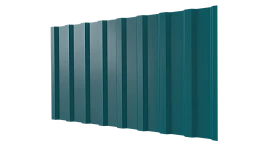 Профнастил С20B 1150/1100x0,45 мм, 5021 водная синь глянцевый
