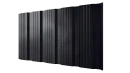 Профнастил К20 1195/1130x0,3 мм, 9005 черный янтарь глянцевый