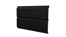 Л-брус 264/240x0,5 мм, 9005 черный янтарь матовый