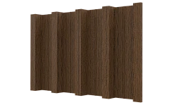 Профнастил Н60 902/845х0,45 мм, Дуб Сантана 3D