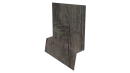 Планка стартовая фальц 135x30x55 мм, Дуб Винтаж 3D
