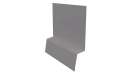 Планка стартовая фальц 135x30x55 мм, цинк