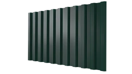 Профнастил С21 1051/1000x0,65 мм, 6005 зеленый мох глянцевый