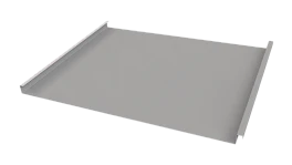 Фальцевая кровля 562/550x0,7 мм, 9006 бело-алюминиевый глянцевый