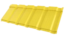 Профиль Пегас 1195/1130x0,45 мм, 1018 цинково-жёлтый глянцевый