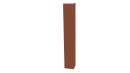 Планка угла наружного 50x50x2000 мм, 8004 медно-коричневый глянцевый