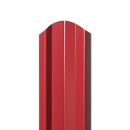 Штакетник М-образный Престиж 118x0,45 мм, 3011 коричнево-красный глянцевый